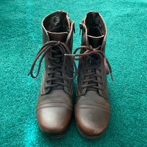 Steve Madden Combat Boots